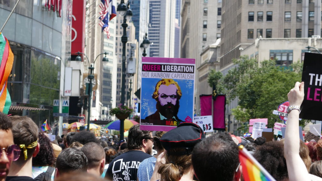 Queer Liberation march NYC, 2019 Photo Credit: FULBERT via wikimedia commons