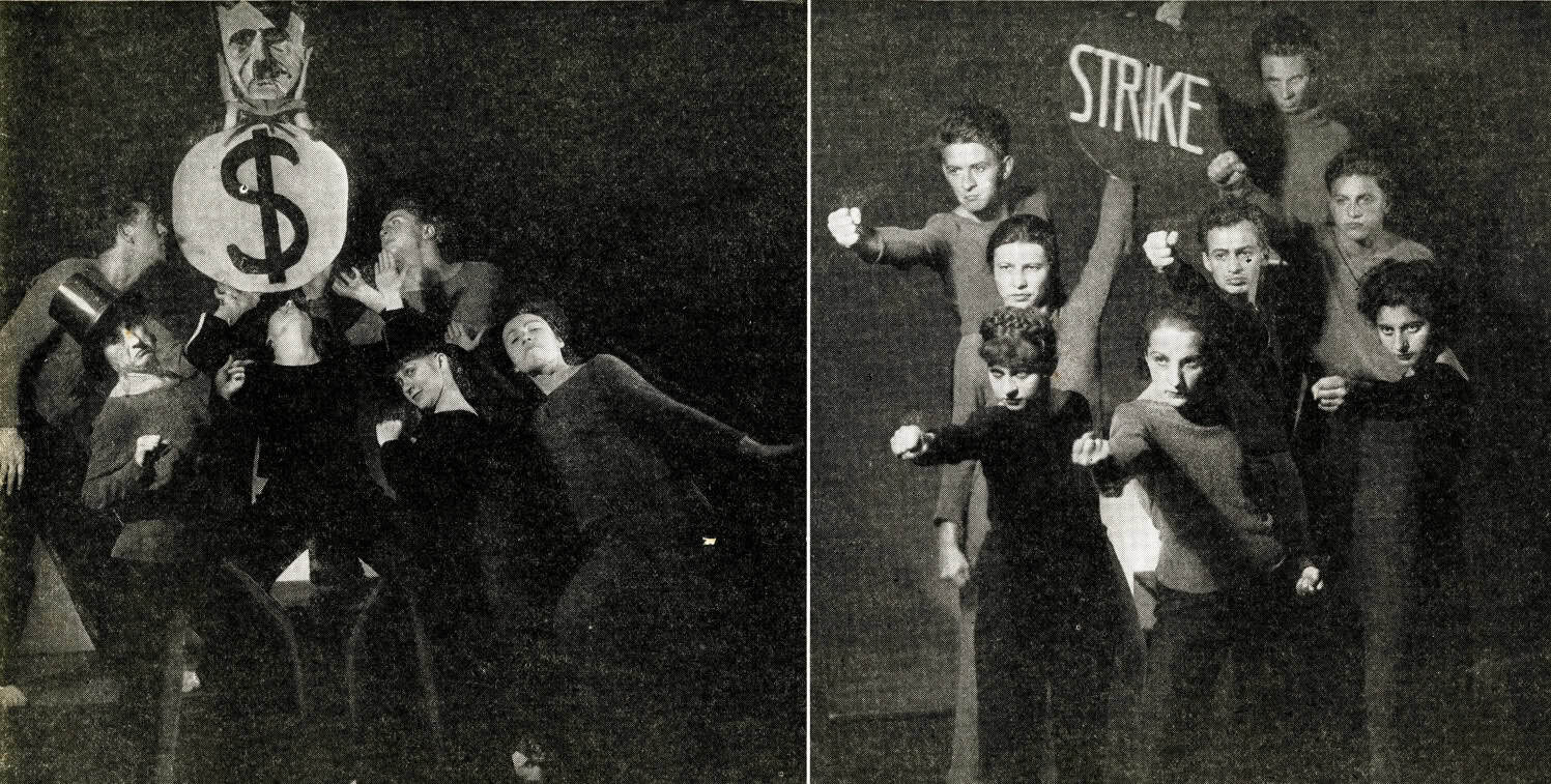 The Shock Troupe of the Worker's Laboratory Theatre Photo Credit: Revolution Newstand