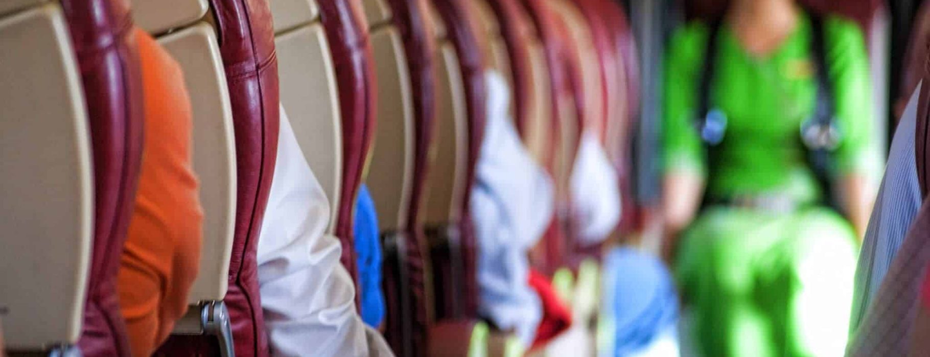 Flight attendant of Air KBZ in Myanmar