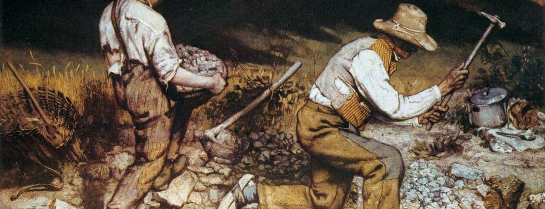 Gustave Courbet, The Stonebreakers Public Domain.