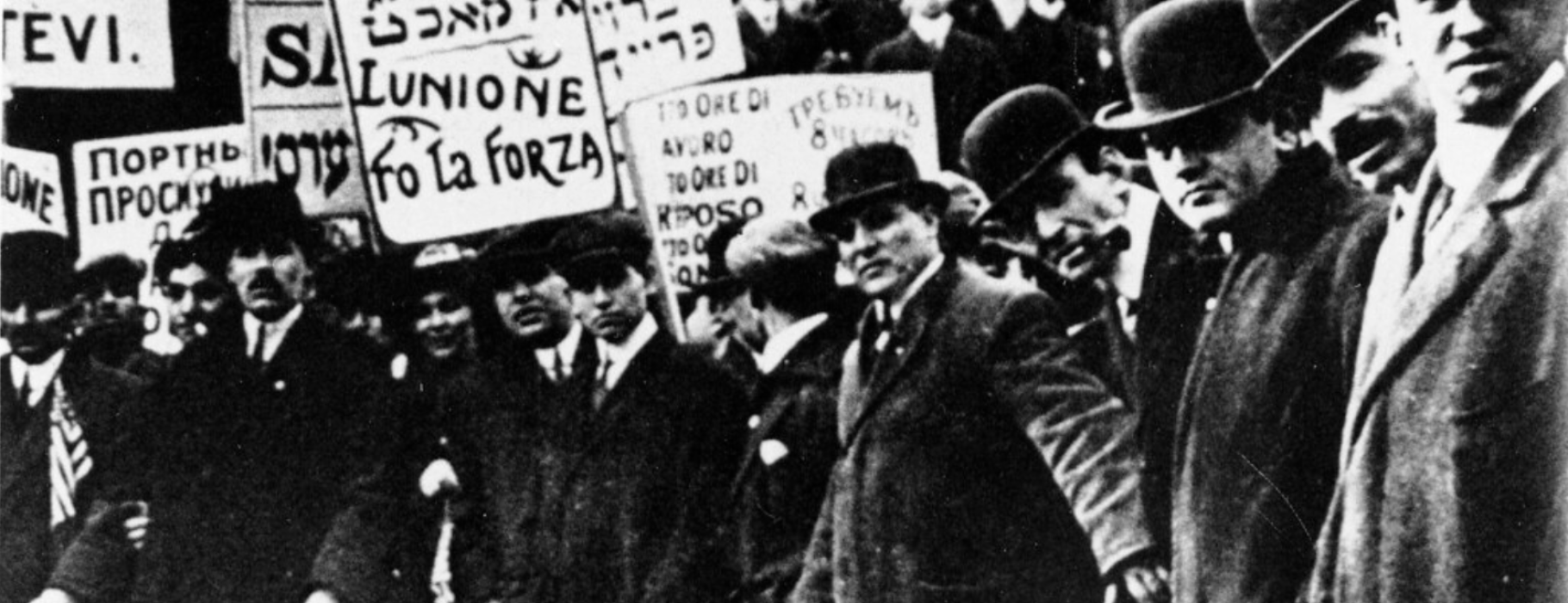 Jewish protesters in class solidarity with other minorities
