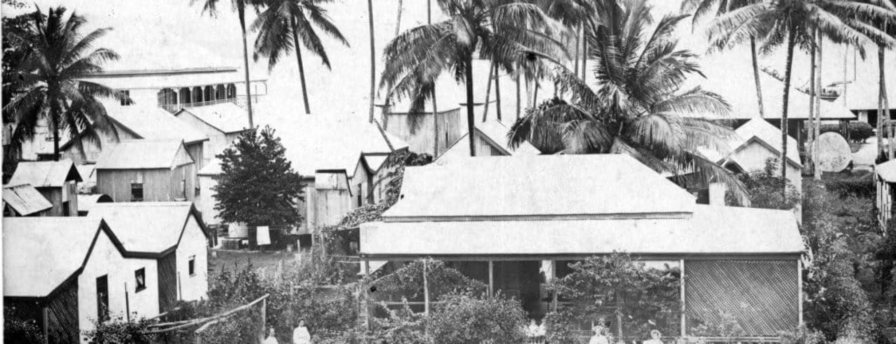 Colonial-era town of Samarai, New Guinea (1906). Courtesy of Pat Shea.